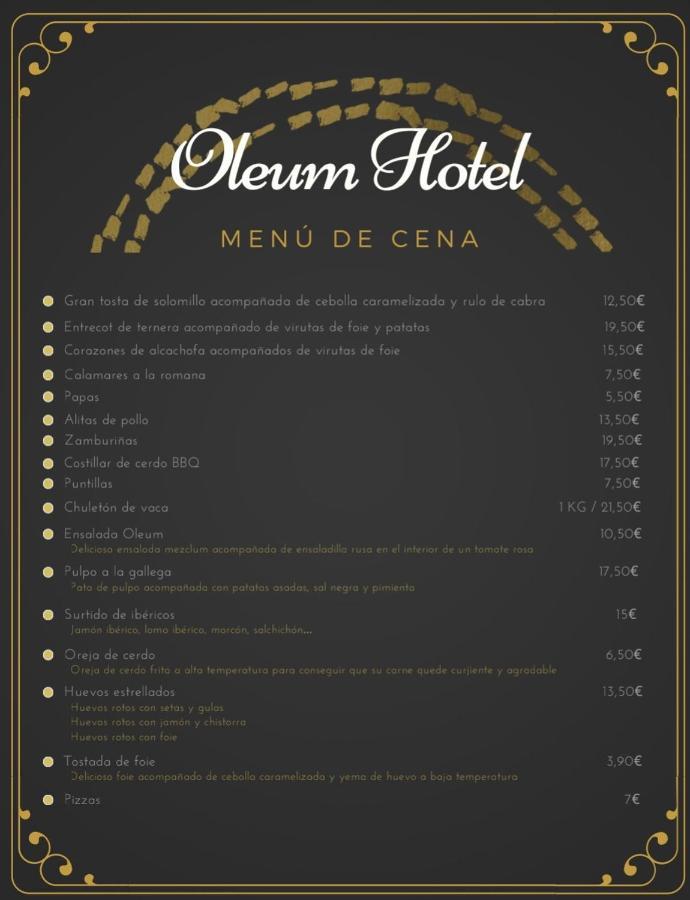 Hotel Oleum Belchite Bagian luar foto